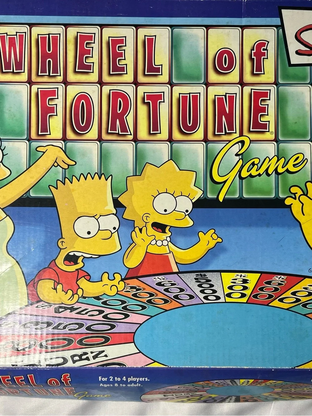 Vintage 2004 Simpsons Wheel‎ Of Fortune Board Game Pressman